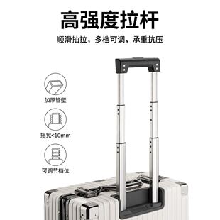 正方形18寸行李箱免托运铝框横款20*40*55航空可登机小巧轻便