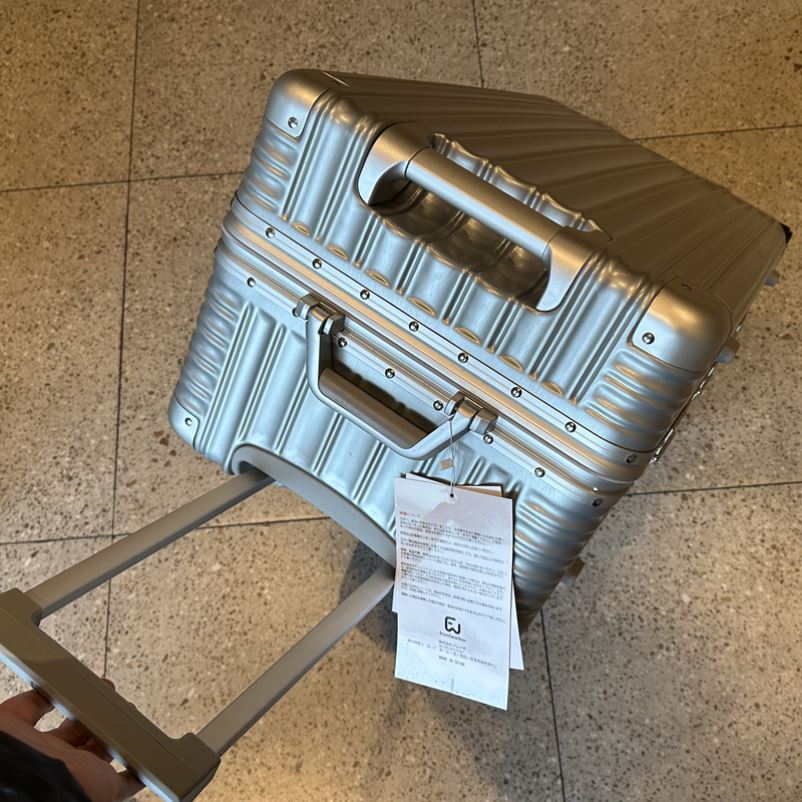 出口质感铝框银色拉杆箱大容量男女行李箱万向轮28寸静音旅行箱包