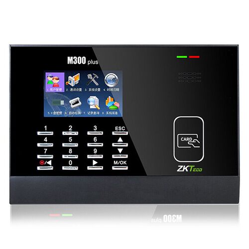 ZKTeco/熵基科技M300plus刷卡考勤机 智能ID卡刷卡打卡机 标配刷I