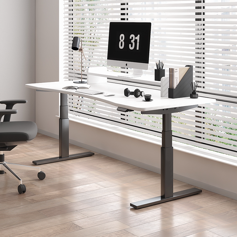 智能电动升降桌书桌家用可升降桌子可站立式升降办公桌电脑桌