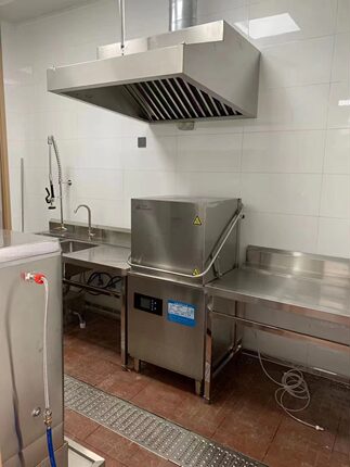浩威莱斯洗碗机商用全自动小型餐饮酒店食堂饭店餐厅刷碗洗杯机