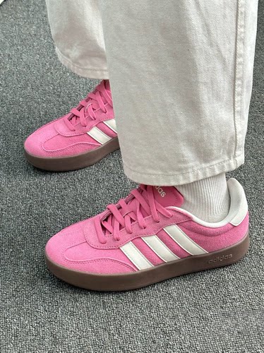 adidas Barreda 2.0男女款复古运动休闲T头板鞋JQ4237