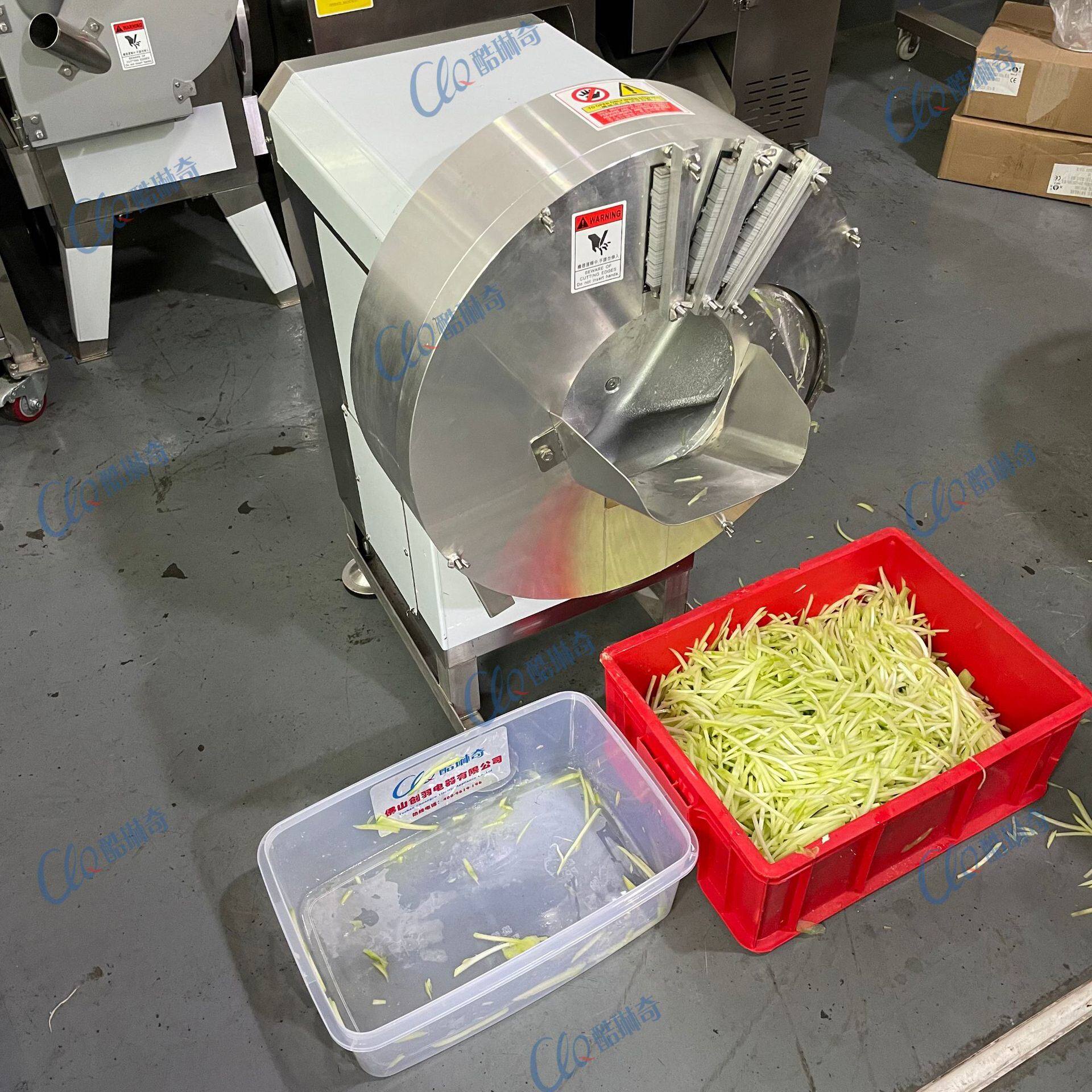 酷琳奇冬笋干竹笋切丝机 高速擦丝切生姜丝萝卜刨丝机 沙姜笋丝机