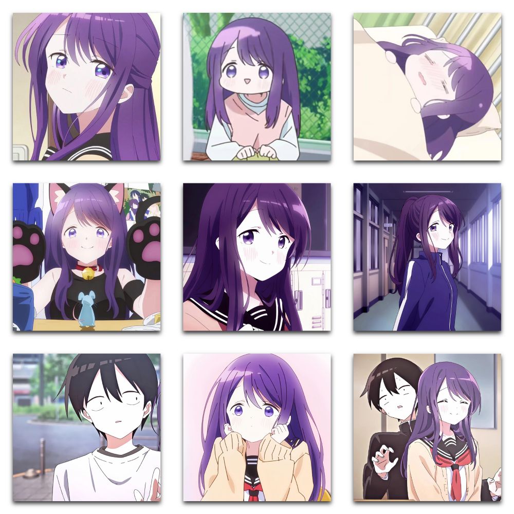 140张久保同学不放过我贴纸卡通动漫少女周边手账桌面行李箱贴画