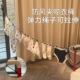 户外带夹晾衣绳旅行便携可伸缩防风晒衣绳露营晾衣架旅行好物神器