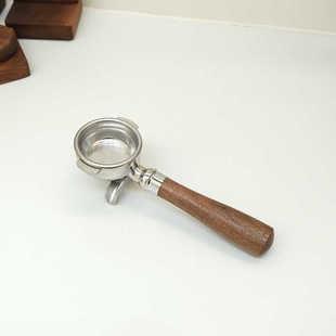 格米莱3006手柄实木把手3145胡桃木替换手柄木柄咖啡M10手柄通用