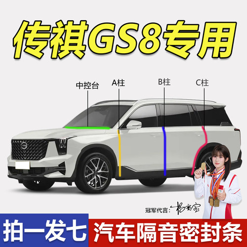 广汽传祺GS8专用隔音防尘密封条