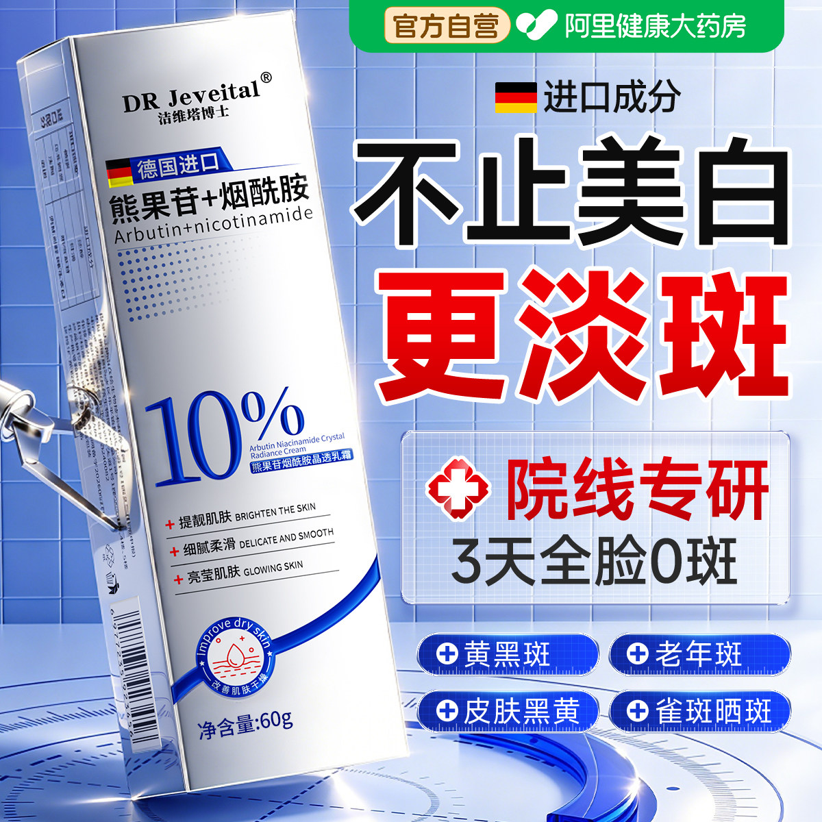 【医研级】烟酰胺+熊果苷乳膏图片