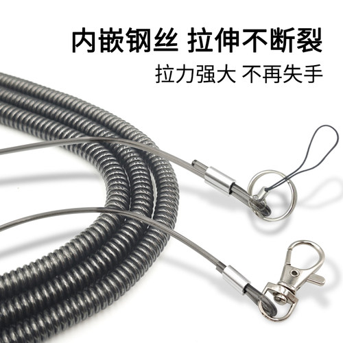 加粗弹簧钢丝绳6股钢丝结实耐用