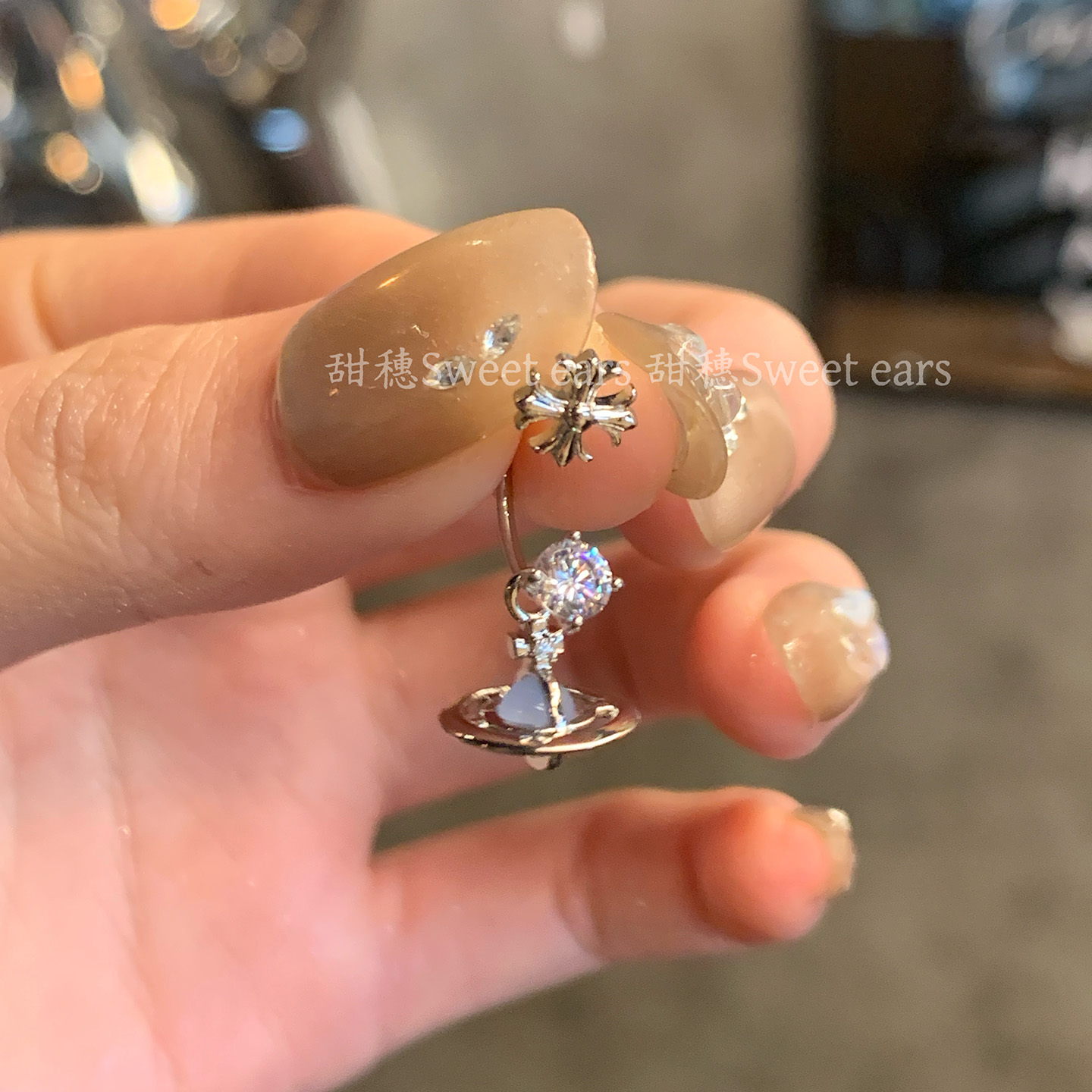 土星马蹄环耳骨钉医用