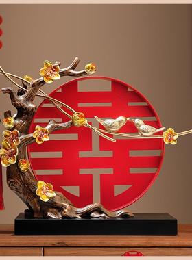 新婚礼物送新娘新人送闺蜜订婚结婚礼品高级新中式送礼装饰品摆件