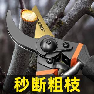 不锈钢园艺粗枝剪羊蹄剪果树修枝剪刀园林花艺剪专用剪子树枝花卉