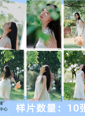 影楼工作室森系外景肖像艺术照摄影写真样图样片样照10张f2323