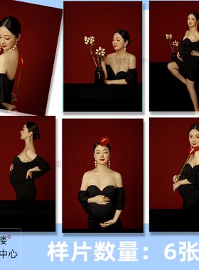 影楼工作室孕妇照孕妈咪照样片样版客样照p086