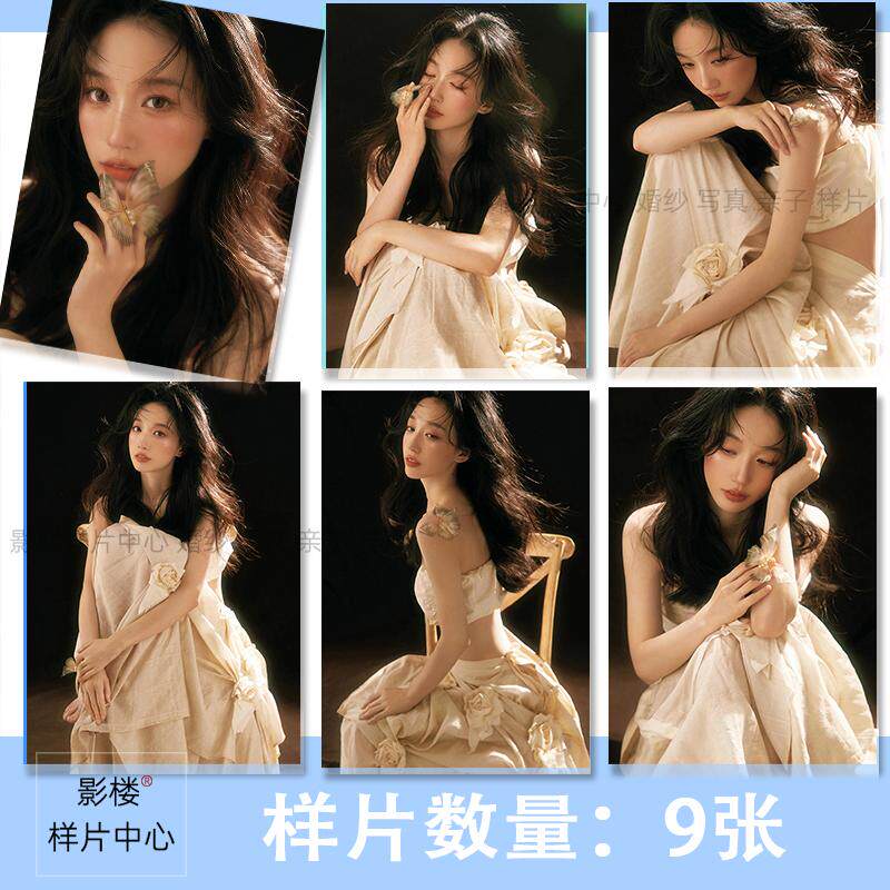 影楼工作室内景肖像艺术照摄影个性写真样图样片样照