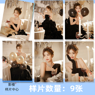 影楼工作室主题生日写真纪念照样片样图样照P3093