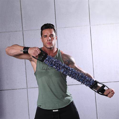 多功能扩胸拉力器男练肩拉背家用健身拉力绳力量训练臂力胸肌器材