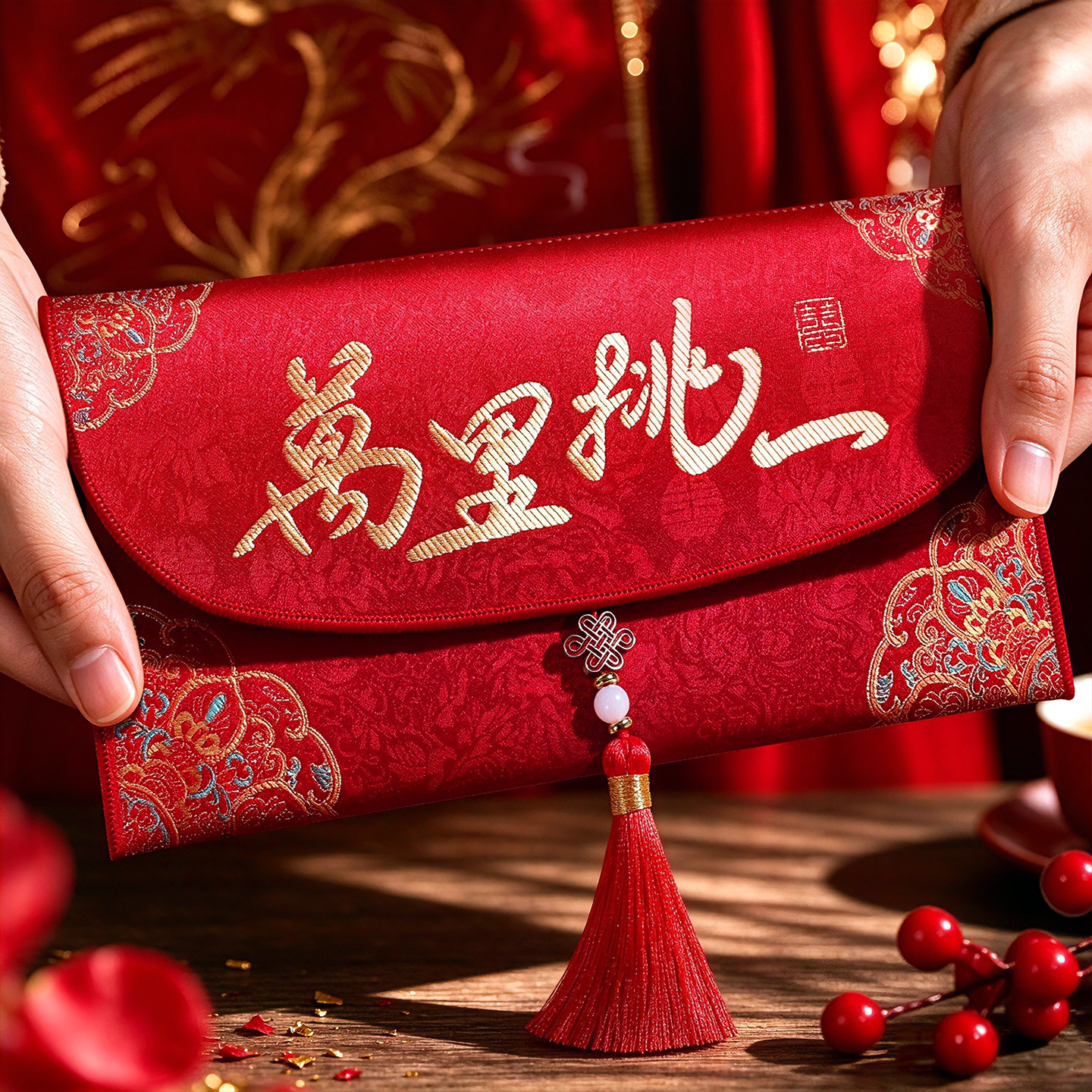 2026新款改口红包订婚结婚专用改口费红包袋万元一对大号喜包封包