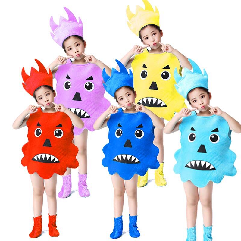 儿童牙齿造型服装牙细菌大战节目话剧演出牙刷道具幼儿园表演服