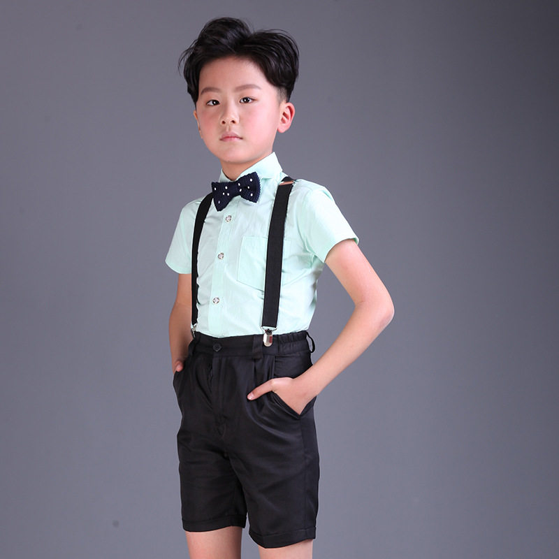 六一儿童合唱演出服男童表演服小学生朗诵主持人礼服幼儿园舞蹈服
