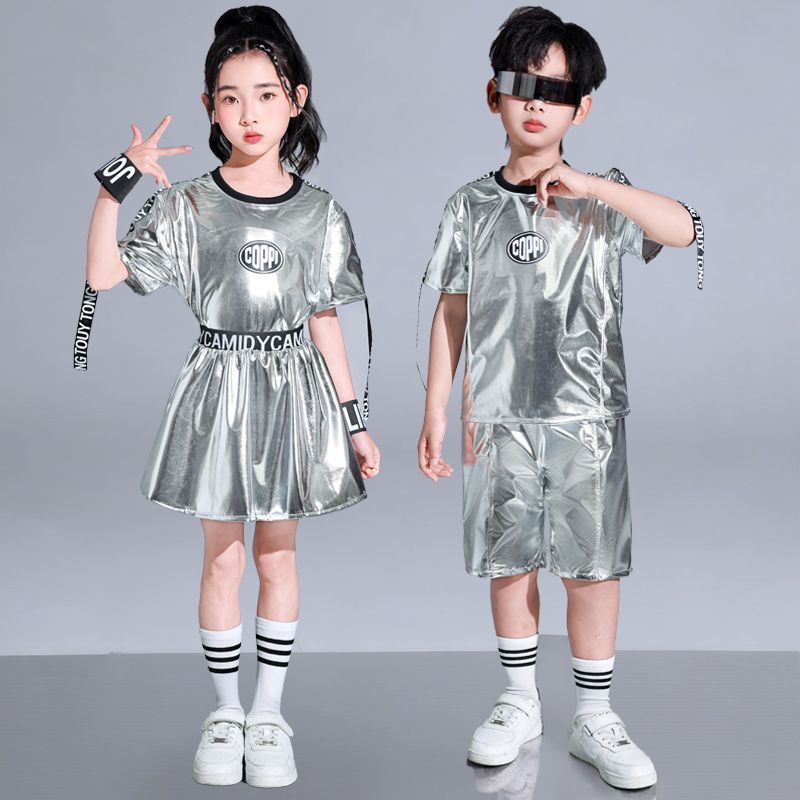 儿童演出服科技运动会太空服未来宇航员机器人AI表演中小学服装
