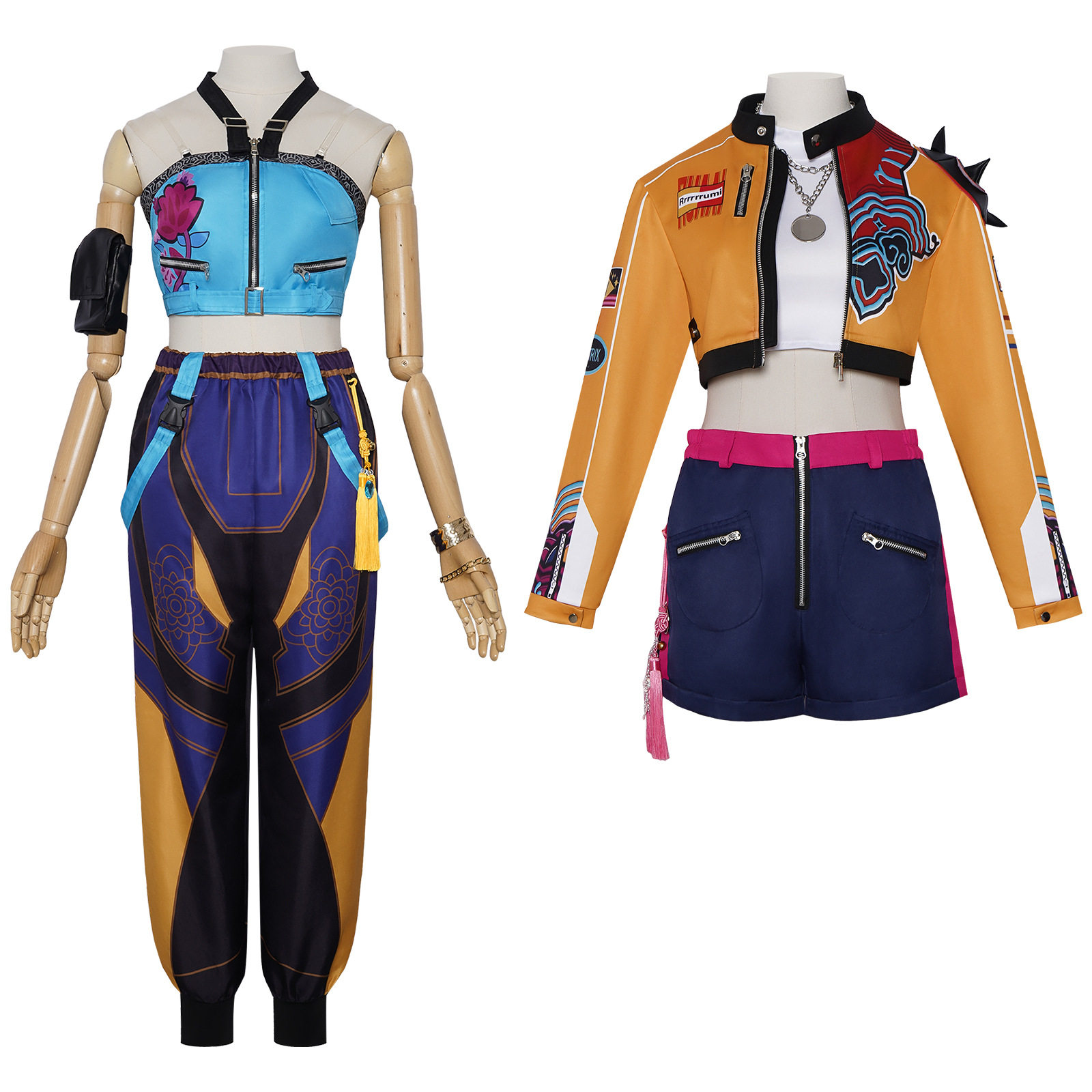 K-POP猎魔女团cos服儿童成人鲁米佐伊米拉打歌服二次元表演服现货