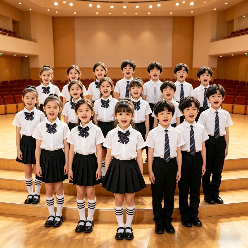 六一儿童表演服夏季班服小学生校服套装学院风幼儿园园服毕业服装