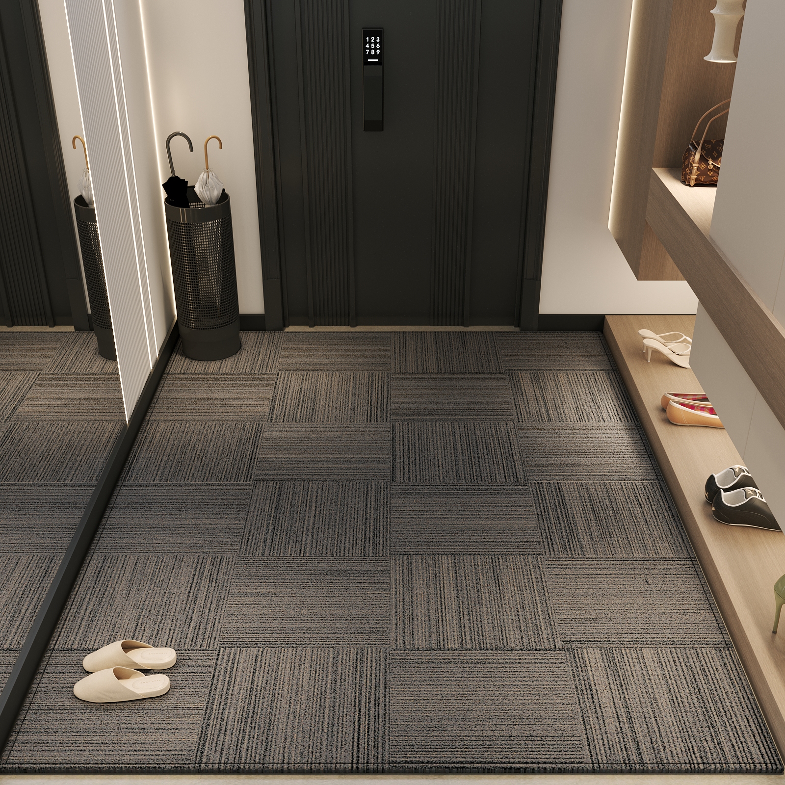 诗缇入户门玄关耐脏好打理地垫