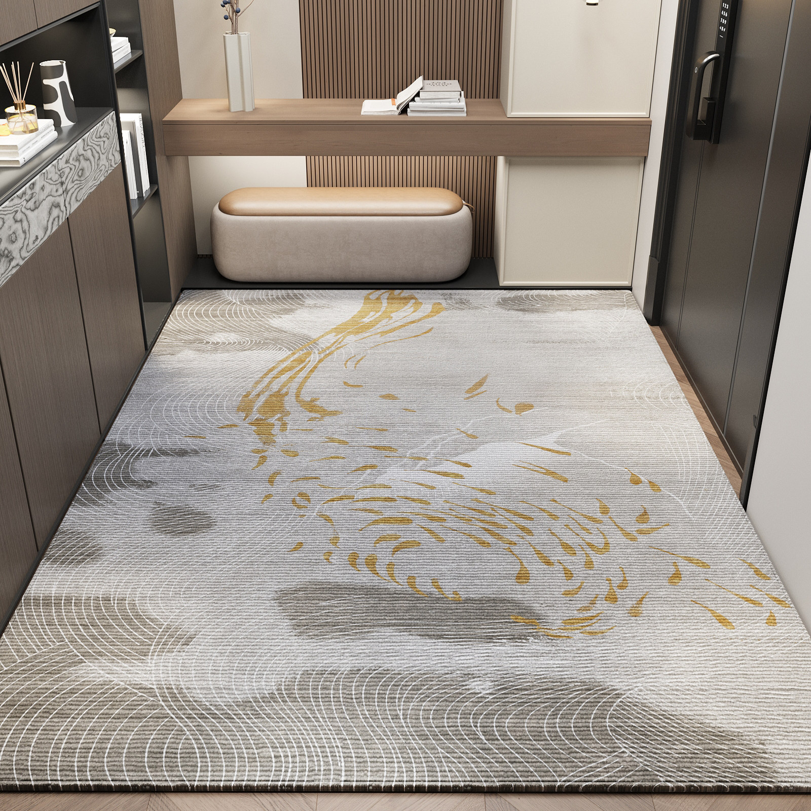 高级感入户门地垫家用进门门垫大门口玄关脚踏垫耐脏防滑地毯耐脏,居家布艺,入户地垫,淘宝优惠券,粉丝福利购,淘宝优惠卷