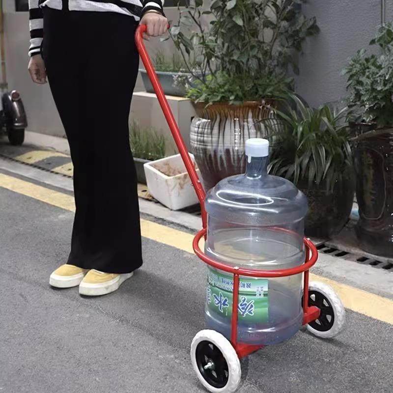 家用倒水车便携式手拉式装水小推车倒垃圾运水桶农村家用泔水车,收纳整理,便携购物车,淘宝优惠券,粉丝福利购,淘宝优惠卷