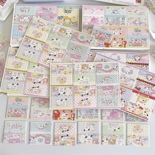 小帕kt迷你对折食玩卡头追星小卡出卡打包材料饰品礼物捏捏包装袋