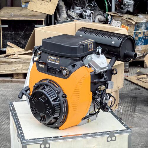 力帆LF2V80F-2A双缸汽油发动机744cc27HP带拉盘Lifan清洗机吸沙泵
