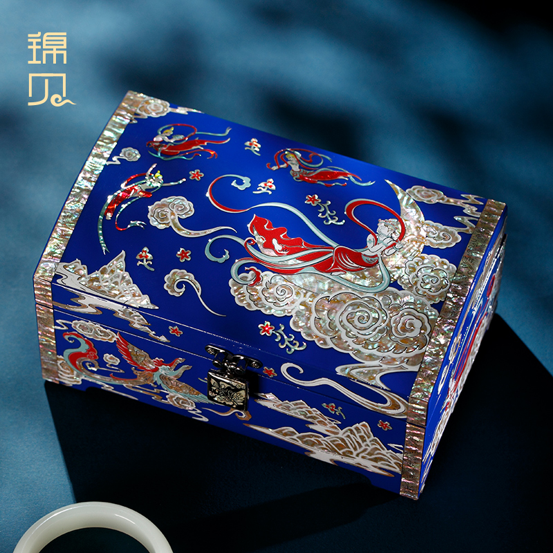 闺蜜生日礼物首饰盒锦贝朋友