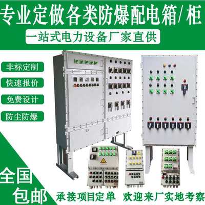 2023IIC防爆配电箱控制柜检修电源铸铝接线变频柜动力照明开关不