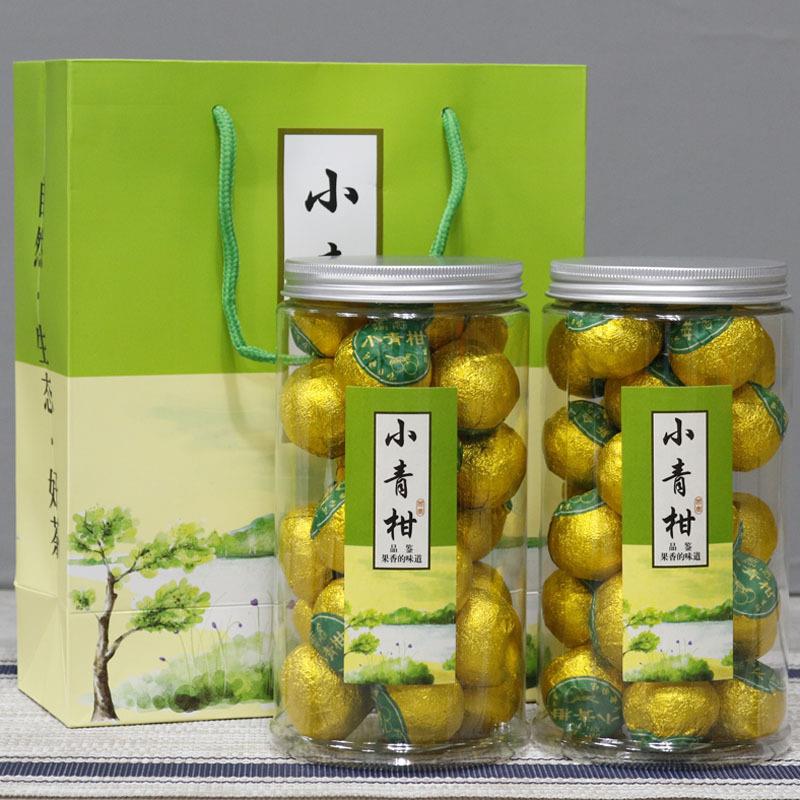 新会小青柑陈皮普洱茶熟宫
