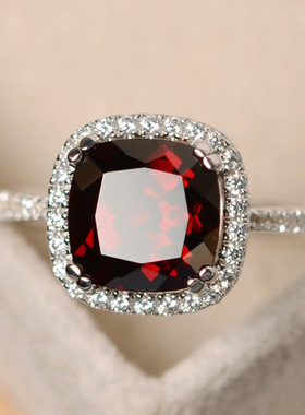 2025欧美潮流新款Temu女士锆石钻戒时尚跨境热卖潮流指环