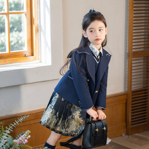 十三余童装春款女童新款套装