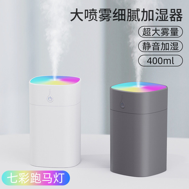 大喷雾静音加湿器桌面大雾量小型家用卧室办公室孕妇婴儿客厅空气