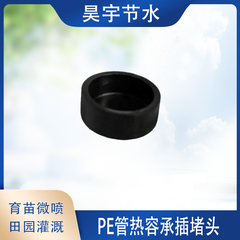 PE堵头堵帽接头热熔水管接头20 25 32 40 50 63 75 90 110配件
