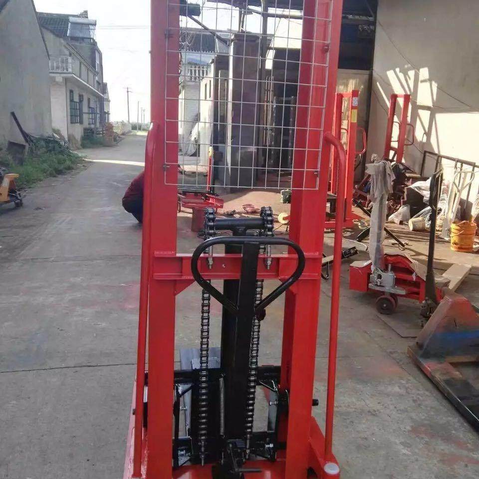 1吨吨2高3吨手动液压升高车堆高车升624高车压升降车液 手动液压