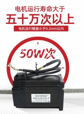 厂6闭环贯穿式直线丝杆电机往347家复大式小马达扭矩编码器反馈直