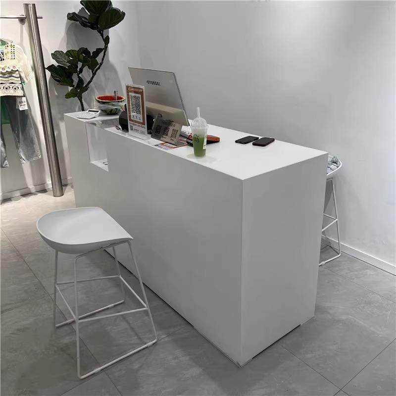 15461651店服装女装店吧台收银烤漆前台桌玻璃柜台现简约代网红台,商业/办公家具,收银台,淘宝优惠券,粉丝福利购,淘宝优惠卷