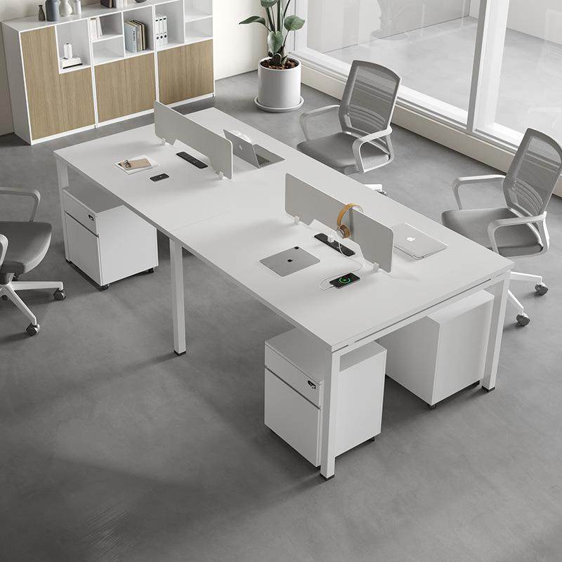 厂家直白4色职员办公桌椅组合职员办公现销代简约四人员工屏风电,商业/办公家具,办公电脑桌,淘宝优惠券,粉丝福利购,淘宝优惠卷