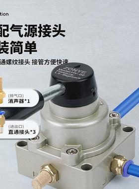 气动手-转阀-H换V-02-004气缸控制向开关手动阀HV20002B/DHV-02手