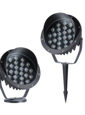 源年头家质厂保三投射地插插灯12W地投DF-3W光灯低压射树灯