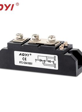 奥仪可控硅模块MTC-12可0A 100A晶闸管硅模块AOY厂家100A/160直I