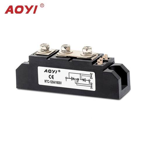 奥仪可控硅模块MTC-12可0A 100A晶闸管硅模块AOY厂家100A/160直I