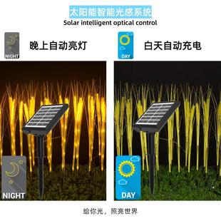 户EPQ外2灯草坪庭院景观灯地插l 太阳能仿真地插ed麦穗灯2 新款