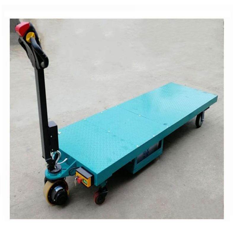 1-纯10t电动平板运重输车 搬电动助力手SJZ2T推车 低速电动平板运