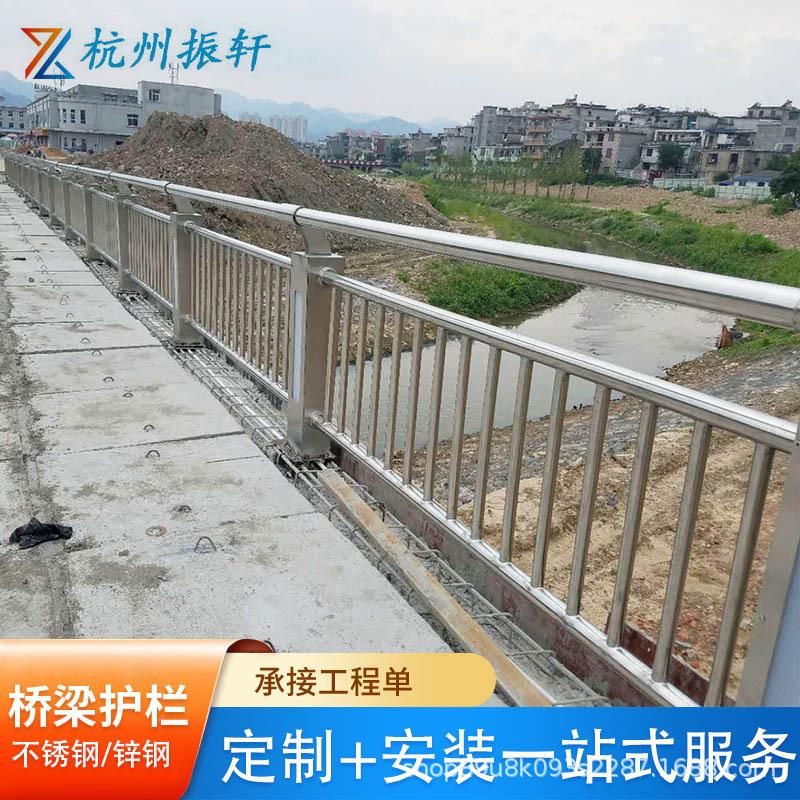 桥无品牌/护栏不锈钢梁复合管观景护栏防河边河堤护栏公园河道护